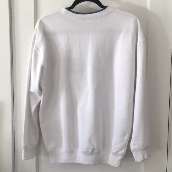 Vintage White M & C Sportswear Snowman Grandma Sweatshirt M - Picture 6 of 6